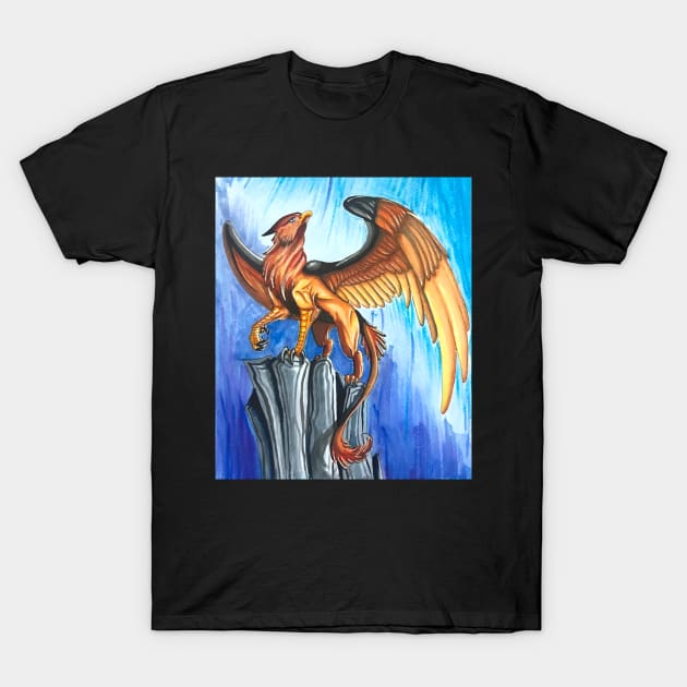 Proud Griffin T-Shirt by Lady Lilac